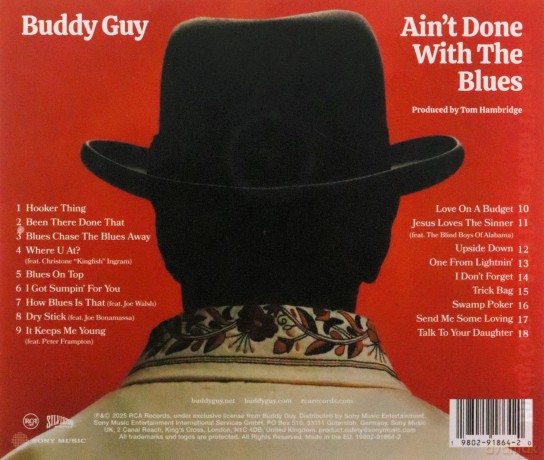 Buddy Guy: Ain't Done With The Blues [CD]