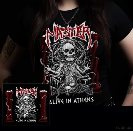 Master: Alive In Athens (+ T-Shirt L) [CD]