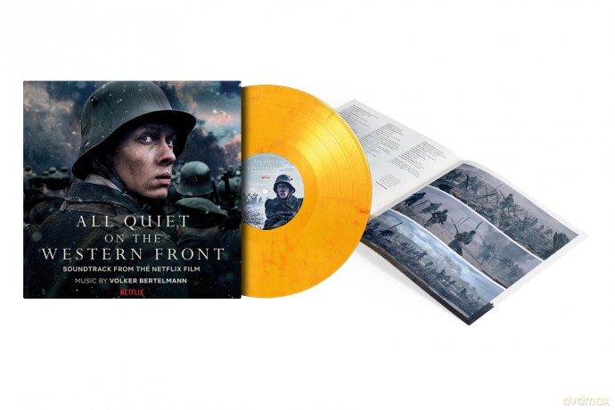 Volker Bertelmann: All Quiet On The Western Front (Im Westen Nichts Neues) (O.S.T) (Limited Numbered) (Flaming) [Winyl]