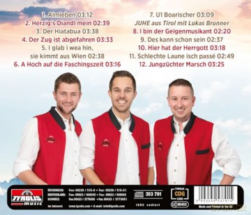 Juhe aus Tirol: Almleben [CD]
