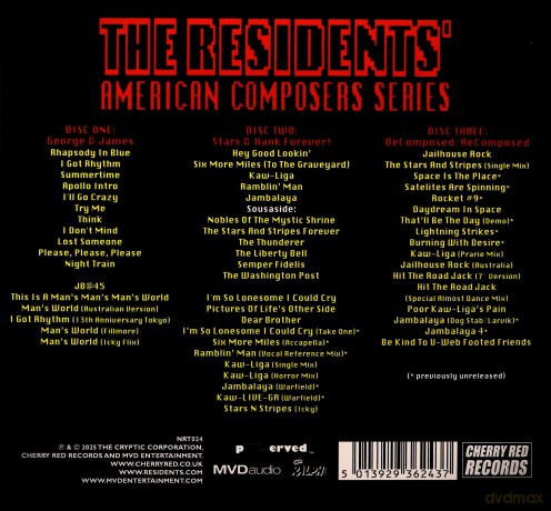 The Residents: American Composer's Series 1982 - 1987 [3CD]