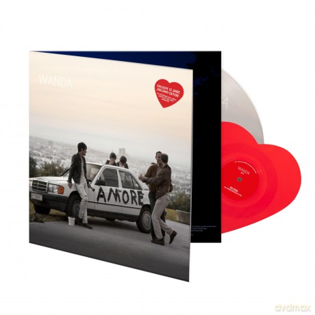 Wanda: Amore (exklusive 10 Jahre Jubilaeums-Edition) (Limitierte & nummerierte) (Picture Disc) (+ exklusive Heart Shaped 12 in rot mit zwei Bonustracks) [2xWinyl]