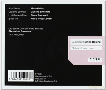 Gaetano Donizetti: Anna Bolena [2CD]