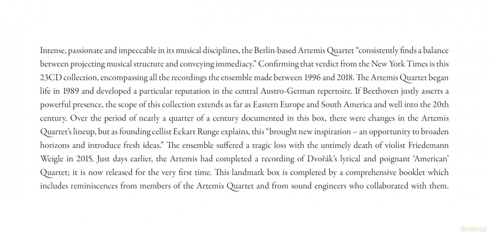 Artemis Quartett - The Complete Recordings 1996-2018 [23CD]