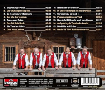 Original Almrauschklang: Auf geht's, da Tanzbod'n kracht [CD]