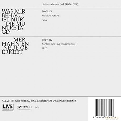 Johann Sebastian Bach: Bach-Kantaten-Edition der Bach-Stiftung St.Gallen - CD 32 [CD]