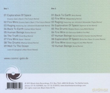 Cosmic Gate: Back 2 The Future: 1999-2003 Remixed [2CD]