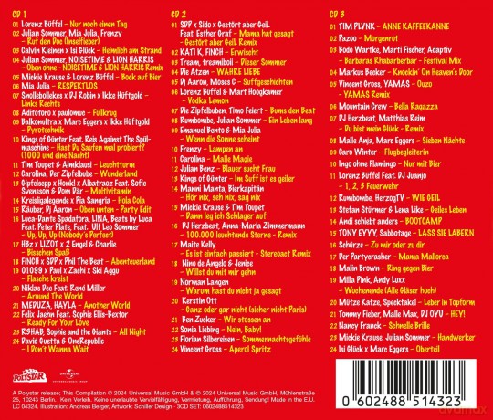 Ballermann Hits Party 2025 (XXL Fan) [3CD]