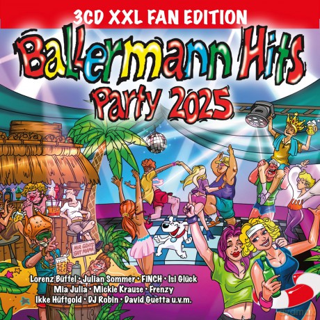 Ballermann Hits Party 2025 (XXL Fan) [3CD]
