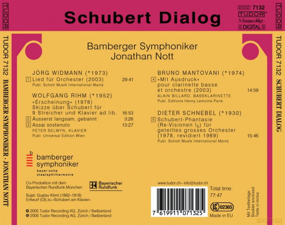 Bamberger Symphoniker - Schubert Dialog [CD]