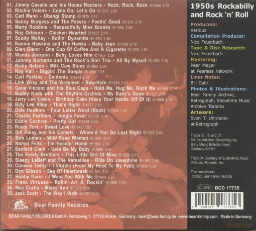Bear Family Records Rocks Vol.2 [CD]