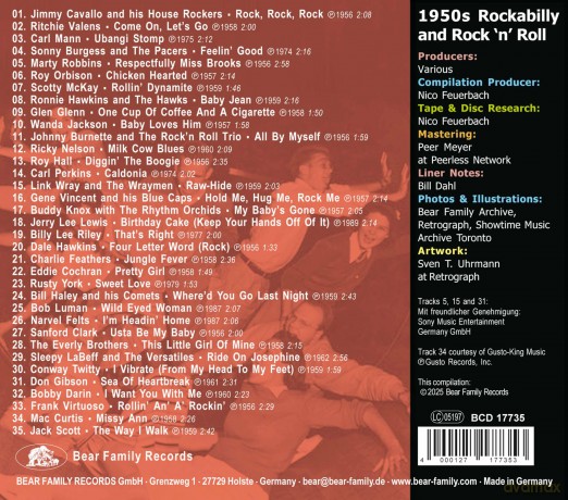 Bear Family Records Rocks Vol.2 [CD]