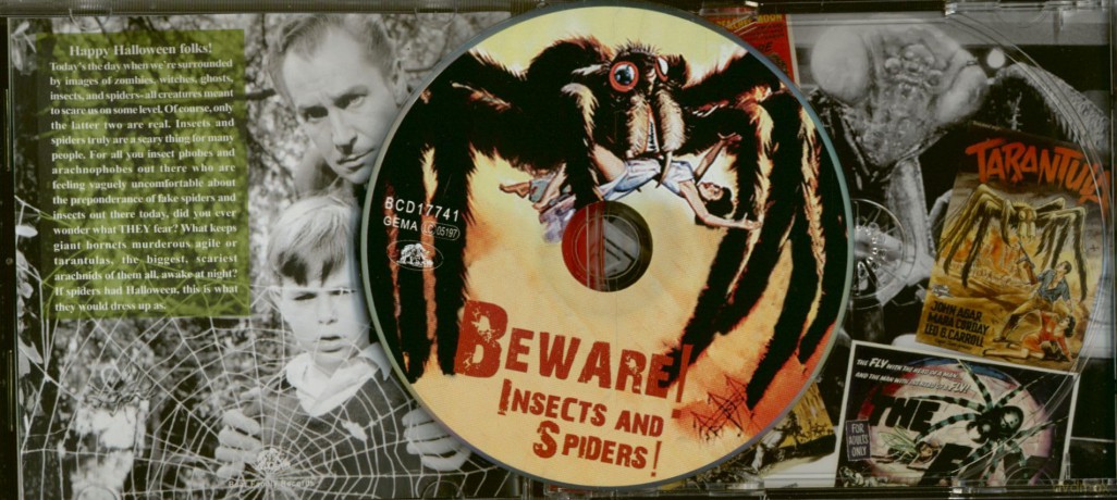 Beware! Insects and Spiders! - 28 Buzzin' Blasters From The Vaults Of Horror [CD]