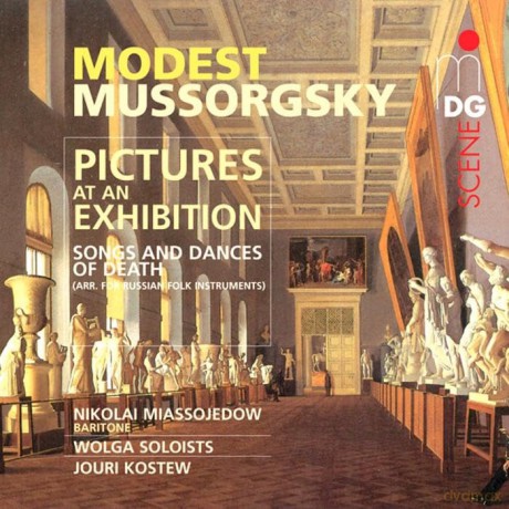 Modest Mussorgsky: Bilder einer Ausstellung (Fassung fur russische Instrumente) [CD]