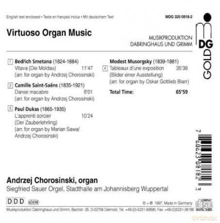 Modest Mussorgsky: Bilder einer Ausstellung (Orgelfassung) [CD]