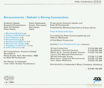 Debski's String Connection: Bizzaramente [CD]
