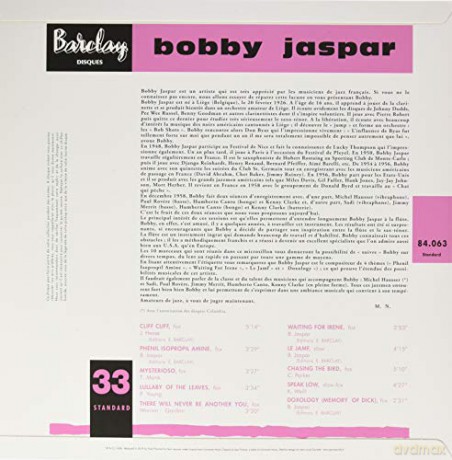 Bobby Jaspar: Bobby Jaspar (Limited) [Winyl]