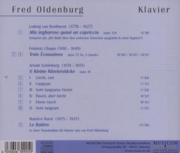 Maurice Ravel: Bolero (Fassung fur Klavier) [CD]