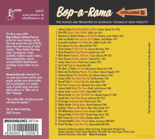 Bop A Rama Volume 5 [CD]