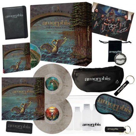 Amorphis: Borderland (Limited Collector's Edition Box Set) (Crystal Clear Silver W/ Black Marble) [3xWinyl]