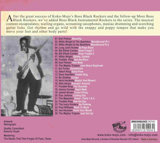 Boss Black Instrumentals Vol. 4: Cooter Bug [CD]