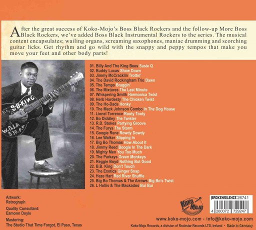Boss Black Instrumentals Vol. 5: Ginger Snap [CD]