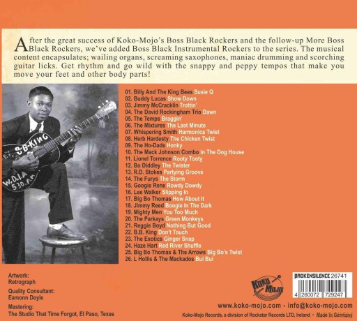 Boss Black Instrumentals Vol. 5: Ginger Snap [CD]