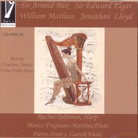 British Chamber Music for Flute,Viola and Harp [CD]