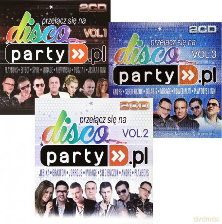 Disco Party PL Vol. 1 + Vol. 2 + Vol. 3 Pakiet [6CD]