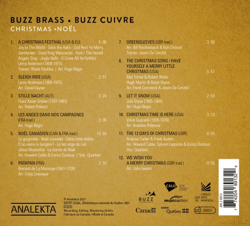 Buzz Brass - Christmas [CD]