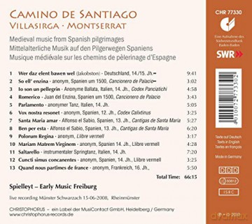 Camino de Santiago - Musik auf den Pilgerwegen Spaniens [CD]