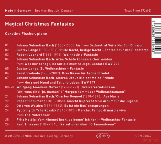 Caroline Fischer - Magical Christmas Fantasies [CD]