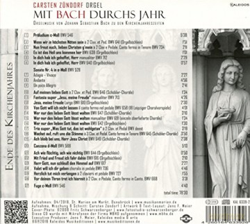 Carsten Zundorf - Mit Bach durchs Jahr Vol.6 [CD]