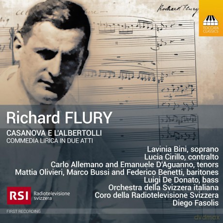 Richard Flury: Casanova e l'Albertolli [CD]