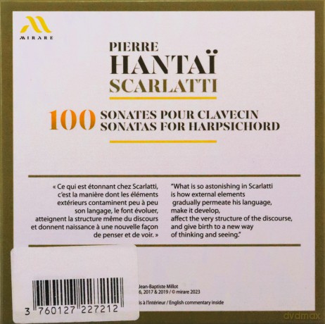 Domenico Scarlatti: Cembalosonaten 100 Sonatas pour Clavecin [6CD]