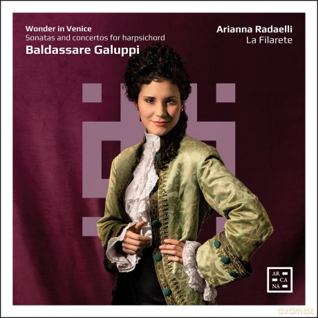 Baldassare Galuppi: Cembalosonaten D-Dur, d-moll, F-Dur, g-moll, B-Dur [CD]