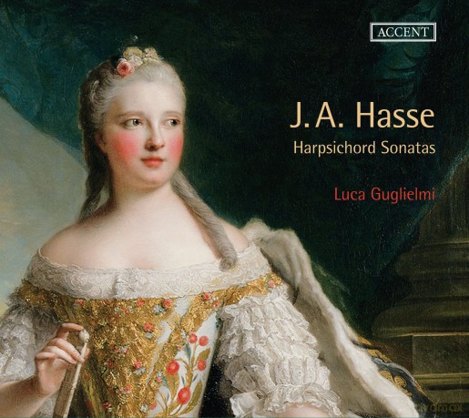 Johann Adolph Hasse: Cembalosonaten Nr.1-4 Fatte par la Real Delfina di Francia [CD]
