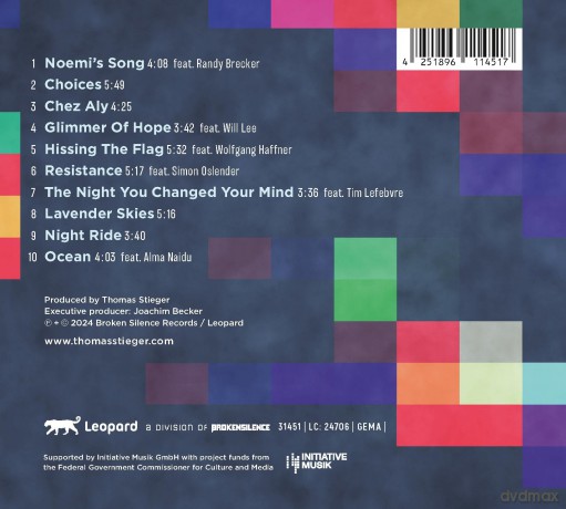 Thomas Stieger: Choices [CD]