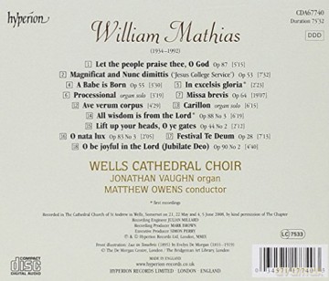 William Mathias: Chormusik [CD]