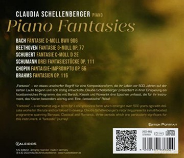 Claudia Schellenberger - Piano Fantasies [CD]