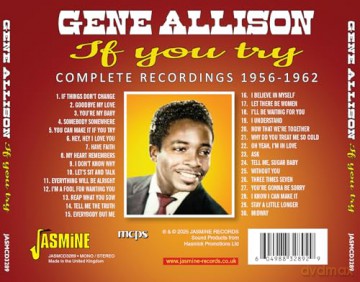 Gene Allison: Complete Recordings 1956 - 1962 [CD]