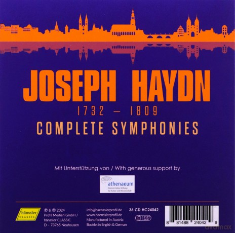 Joseph Haydn: Complete Symphonies [CD]