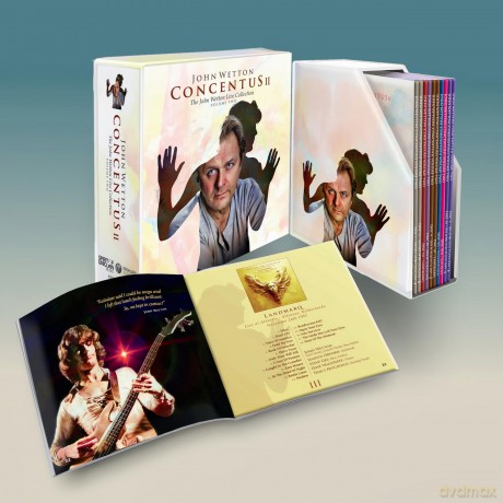 John Wetton: Concentus II: The Live Collection Vol. 2 (Boxset) [10CD]