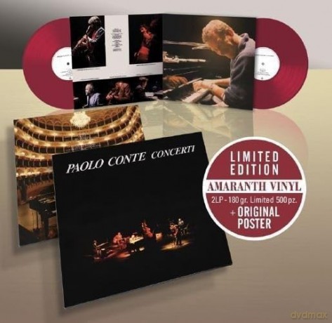 Paolo Conte: Concerti (Limited) (Amaranth) [Winyl]