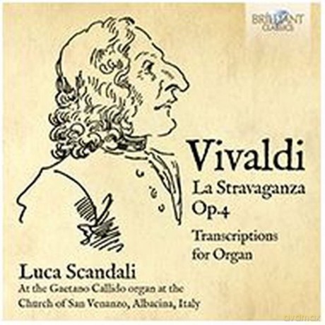 Antonio Vivaldi: Concerti op.4 Nr.1,3-6,10,11 La Stravaganza (Orgeltranskriptionen aus dem Anne Dawson's Book) [CD]