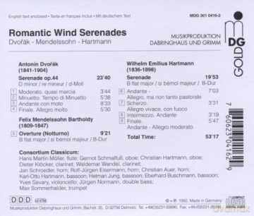Consortium Classicum - Blaeserserenaden [CD]