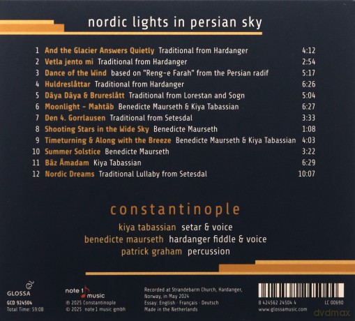 Constantinople - Nordic Lights in Persian Sky [CD]