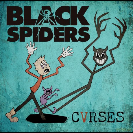 Black Spiders: Cvrses (Black'n'White) [Winyl]