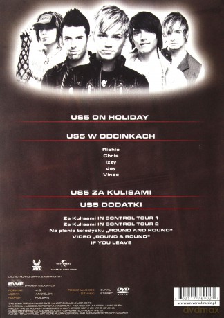 Us5: On Holiday (Polska Cena!!) [DVD]