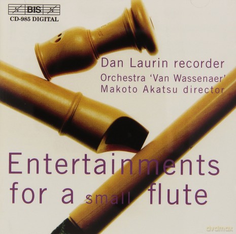 Dan Laurin - Entertainments for a Small Flute [CD]